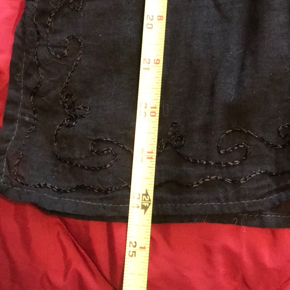 Gray ombré cotton gauze tunic - Picture 5 of 6